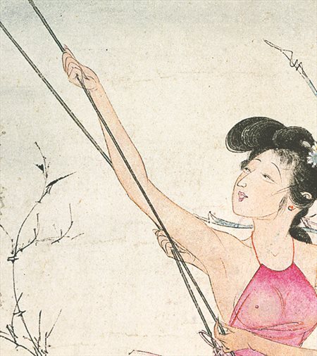 南陵-胡也佛的仕女画和最知名的金瓶梅秘戏图